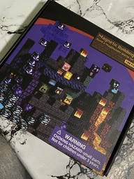 Магнитный конструктор в стиле Minecraft TW-12 Pink 100 блоков Майнкрафт детские конструкторы для девочки фото от покупателей 1