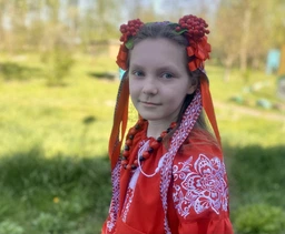 Чільце віночок для дівчинки КАЛИНА