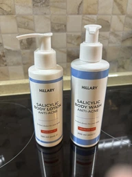 Комплекс для тела против акне с салициловой кислотой: Гель, Лосьон Hillary Anti-Acne Body Care Complex with Salicylic Acid K2-11-030 фото от покупателей 3