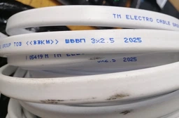 Провід ЗЗКМ ШВВП 3х2.5 бухта 10 м (705864 10) фото від покупців 3