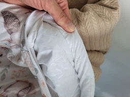 Детский плед со съемным утеплителем 140х110 см Oh My Kids «Лисички Совенята» бежевый фото от покупателей 2