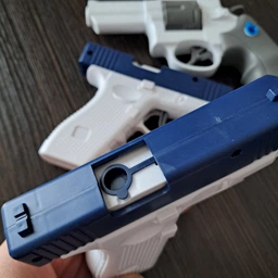 Водяной пистолет Глок (Glock) серый фото от покупателей 2
