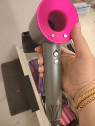 Фен-стайлер для волос 5 насадок 5в1 1600Вт Super Hair Dryer Fan Фуксия фото от покупателей 3