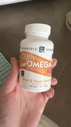 Омега 3 для дітей Nordic Naturals Daily Omega3 Kids для мозку та зору 500 мг смак полуниці 30 жувальних капсул фото від покупців 1