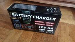 Зарядний пристрій для автомобільних акумуляторів 12V, портативна інтелектуальна зарядка для свинцево-кислотних акумуляторів Wet, MF, Gel, AGM з режимом Pulse Repair, для авто, мото та вантажних батарей, BC-006-Red фото від покупців 3