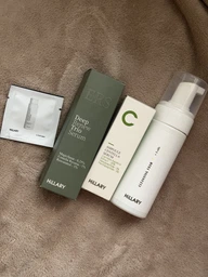 Набір для оновлення та заспокоєння шкіри: Пінка, Сироватка Hillary Skin Renewal & Calming Kit K-11-920