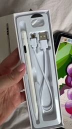 Стилус для планшета iPad stylus айпад з palm rejection антидотик tilt цифровий дисплей сумісний з Apple Pencil точний стілус ручка для малювання нотаток дизайну художників подарунок дитині DrawPen Pencil Pro 2025 + 2 наконечники в комплекті фото від покупців 2