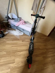 Самокат Maraton GMC черно-бирюзовый с дисковым тормозом и двумя амортизаторами фото от покупателей 4