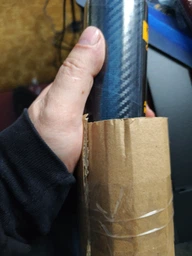Самоклеюча карбонова плівка Carbon Tape Auto Max 5D 100 мм x 3 м Чорна (CF5D-1003) фото от покупателей 1