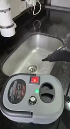 Ручной пароочиститель универсальный для уборки и дезинфекции с 6 насадками Steam Cleaner 2000 Вт высокого давления для мебели дивана авто окон кухни фото от покупателей 12