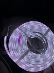Неоновая лента 10 метров управления с телефона LED Neon Rope Light гибкая умная светодиодная подсветка USB Bluetooth IP68 (LONGITUD)