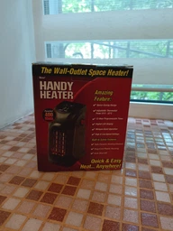 Мини обогреватель портативный 400W Handy Heater с пультом, таймер, электрический тепловентилятор, дуйчик в розетку