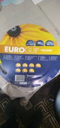 Шланг садовий Tecnotubi Euro Guip Yellow для поливу діаметр 1/2 дюйма, довжина 25 м (EGY 1/2 25)