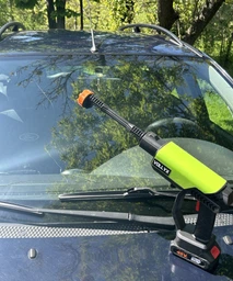 Автомийка акумуляторна високого тиску 40 бар 6в1 бездротова для авто 21V 2 АКБ зі шлангом 5 м та кейсом фото від покупців 4