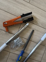 Комплект для прибирання RZTK Flat Mop + 1 додаткова насадка мікрофібра