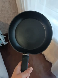 Сковорода з кришкою Ardesto Gemini Gourmet Aosta, 24см, алюміній, чорний (00106730)