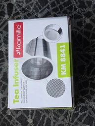 Ситечко-фільтр для чаю 10 х 6,5 см Kamille KM-8841