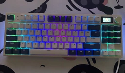 Ігрова Бездротова Механічна Клавіатура ATTACK SHARK K86 Time machine з TFT-дисплєм, RGB, 4000mAh, 2.4G/Bluetooth/Кабель фото от покупателей 1