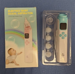 Електронний аспіратор назальний потужний для носа Electric Baby Nasal Aspirator соплеотсос електричний для новонароджених дітей з музикою білий фото від покупців 1