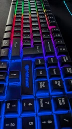 Клавиатура проводная Holmer K-01GS RGB Backlight USB Black фото от покупателей 5