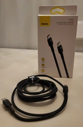 Кабель Baseus Cafule Type-C 3A PD 2.0 60W Flash Charging 2.0 м Red/Black (CATKLF-H91)