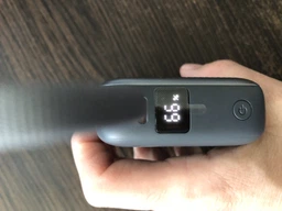 Повербанк 10000 mAh 22.5W Foneng PX115 с LED дисплеем и быстрой зарядкой PD/QC USB-C порт встроенный кабель Type-C lightning универсальный мощный портативный повер банк 10 000 power bank павербанк для телефона iPhone Samsung роутера планшета серый фото от покупателей 3