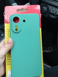 Комплект чохол для смартфона + скло DENGOS для Xiaomi Redmi 13C Mint (DG-KM-63)