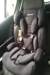 Детское автокресло Kaya Pulse PP-1240 Melange Black 9–36 кг (группа 1/2/3), универсальное, черное фото от покупателей 1
