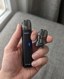 Многоразовая электронная сигарета вейп Pod система Joyetech Evio M Pro 1100 mAh Green + кабель type-c ACG в комплекте к под системы под перезаправляемая курилка электронка подик для заправки жидкости до 30 Вт фото от покупателей 2
