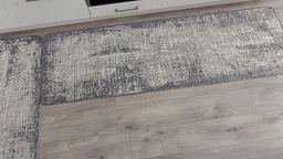 Прорезиненный коврик в кухню на пол Kitchen 19726111 67х120 см кухонный нескользящий безворсовый ковер нa резиновой основе для кухни светло-коричневый