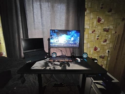 Стол с электрорегулировкой высоты 120 X 60 см Flexi Desk Black Matte 27884 фото от покупателей 6