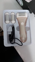 Пемза пилка для ног и пяток роликовая аккумуляторная Callus Remover 3W электрическая для шлифовки электропемза для педикюра USB желтая фото от покупателей 2