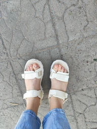 Женские сандалии Restime KWL24035 39 26 см L.Grey/Mint (2039000099576)