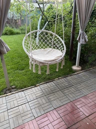 Підвісне крісло гойдалка Hanert AirFlow Beige