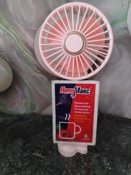 Портативный вентилятор ручной с дисплеем Led Digital Display Fan N15 Black фото от покупателей 13