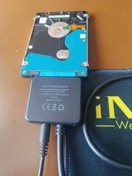 Перехідник Адаптер USB 3.0 - SATA для HDD 2.5"/3.5" з блоком живлення, Конвертер для жорсткого диска (CN450059) фото от покупателей 1