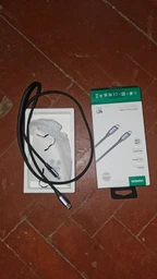 Кабель Ugreen US355 USB Type-C to USB Type-C 100W Gen2 5A Cable Aluminium Shell with Braided 1 м Black (80150)