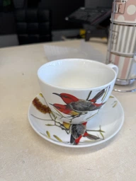 Набор чашка с блюдцем Limited Edition Bird 2 предмета (YF6009)