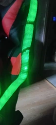 Эргономичное компьютерное кресло Virgo Vecotti GT PRO LED BLACK с поддержкой для спины и подголовником, с подсветкой, черное фото от покупателей 2