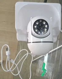 Поворотная IP камера QC011 беспроводная WiFi для видеонаблюдения со звуком и ночным видением фото от покупателей 1
