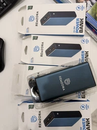 Повербанк 30000mAh 22.5W Remzona Extrinity Metal 30X с быстрой зарядкой PD Quick Charge 3.0 Fast Charge УМБ для телефона айфона роутера планшета LED дисплей портативный + кабель USB-A USB-C фото от покупателей 6