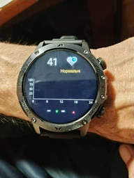 Смарт-часы UWatch Smart Power Ultra Rubber 2 ремешка Черный (2702745054)