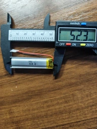 Акумулятор літій-іонний полімерний Li-Pol 801350 500 mAh 3.7V 1.85Wh фото от покупателей 1
