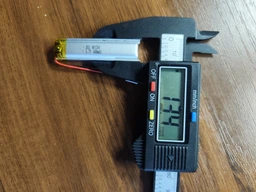 Акумулятор літій-іонний полімерний Li-Pol 801350 500 mAh 3.7V 1.85Wh