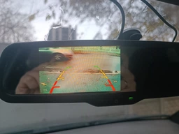 Рамка для номера з вбудованою камерою заднього виду, камера і авторамка з LED підсвічуванням кут огляду 170° Euromax фото від покупців 3