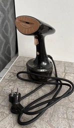 Отпариватель одежды ручной вертикальный 1600W для всех видов тканей курток, пиджаков, пальто, тканей, синтетики, занавесок, тюлей, штор, текстиля, белый фото от покупателей 10