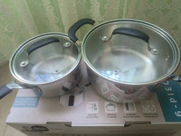 Набір посуду Tefal Jamie Oliver 6 предметів (E318S634) фото від покупців 15