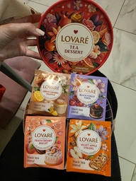 Десертная коллекция пакетированного чая Lovare Тea Dessert 4 вида по 8 шт (4823115406187) фото от покупателей 1