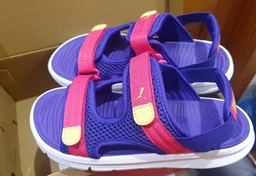 Подростковые спортивные сандалии для девочки Puma Evolve 39044916 38 Team Violet-Pink-Almost Apricot (4067983789090) фото от покупателей 2