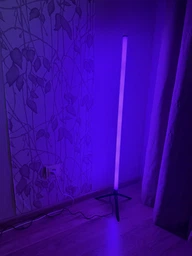 Торшер неоновая лампа Intellect Stand LED RGB от USB напольный светильник, ночник, регулировка с телефона и пульт ДУ фото от покупателей 5